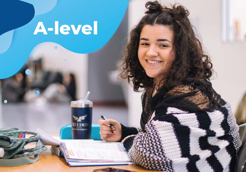 How high of an A-level score do you need for a scholarship?